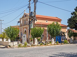 The church of Saint Thomas, the main church of the village