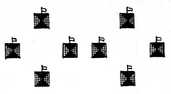 Рис. 16. Две испанские бригады.