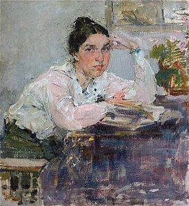 Н. Фешин. Портрет Н. Сапожниковой (до 1917 года)