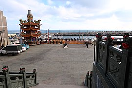 廟埕金爐、外垵漁港