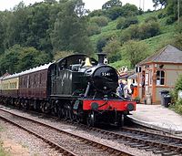 5541 at Norchard, Dean Forest Railway