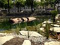 Hippopotame des animaux de la place Napoléon à La Roche-sur-Yon