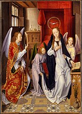 25/03: L'Anunciació, obra de Hans Memling (1482).