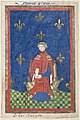 Луи III Анжуйски худ. неизв. Френска национална библиотека