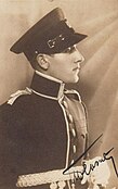 Лейтенант артиллерии Велимир Терзич в рядах Королевской гвардии, 1934 год
