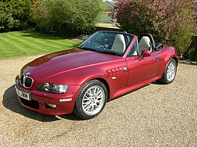 BMW Z3 3.0 i Calypso Red 2002-Flickr-автомобильный шпион (17). JPG