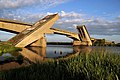 Die Palmburger Brücke, wie sie bis 2014 zu sehen war