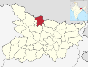 Localisation de District de Sitamarhi