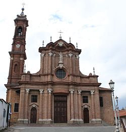 The church of Cambiano