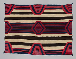 Chief's blanket, Metropolitan Museum