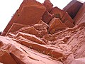 لانه پرستوی صخره آمریکایی در یوتا، ایالات متحده آمریکا