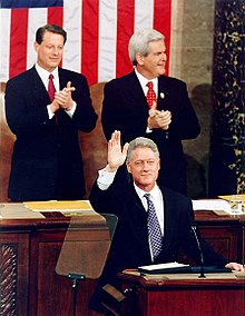 Gingrich, Gore and Clinton - 1997