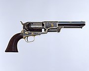 Colt Dragoon percussierevolver, model 3, serienummer 12406 (ca. 1853)