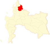 Location of Florida commune in the Biobío Region