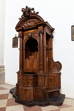 Confessionale in legno