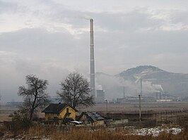 Fabriek in Copșa Mică