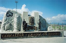 Cradle of History monument, Gibraltar (1997)
