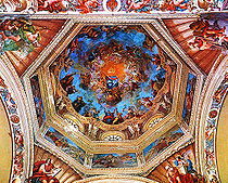 Fresko Kubah Biara St Maria del Monte.