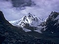 Deo Damla peak from approach valley