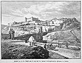 El Alcázar (al fondo) en 1887.