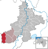Lage des Fleckens Diepenau im Landkreis Nienburg/Weser