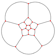 Додекаэдр Stereographic projection.png