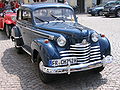 Opel Olympia послевоенного выпуска после рестайлинга 1950 года.