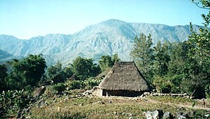 Wohnhütte in Soro.