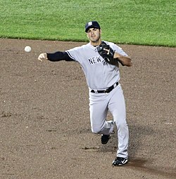 Eric Chavez making throw for Yankees 2011.jpg