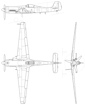 vue en plan de l’avion