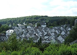 Skyline of Freudenberg