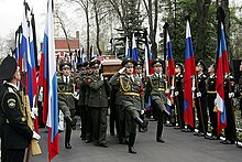 Yeltsin's coffin being carried to the cemetery Funeral of Boris Yeltsin-1.jpg