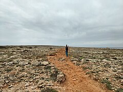 Steinpassage im Westen