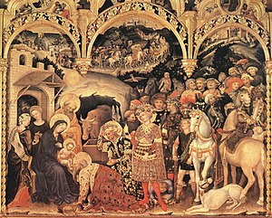 Adoration of the Magi (1423).