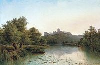 George Augustus Williams Windsor Castle from the Thames