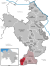 Lage der Gemeinde Gevensleben im Landkreis Helmstedt