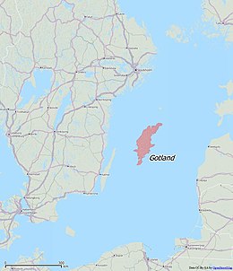 Region Gotland - Localizazion