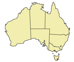 Mapo di Hobart