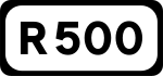 R500 road shield}}