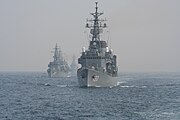 平成18年度自衛隊観艦式にて