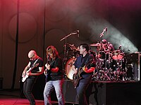 Satriani and the band