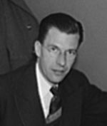 John K. Galbraith (1908-2006) worked under the New Deal administration of Franklin Delano Roosevelt JohnKennethGalbraithOWI.jpg
