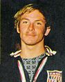 John Hencken, winner of the 100-metre breaststroke and 4 × 100-metre medley relay.