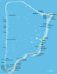Atollo Meemu – Mappa