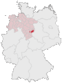 Lage des Landkreises Wolfenbüttel in Deutschland. 
 GIF-BILLEDE