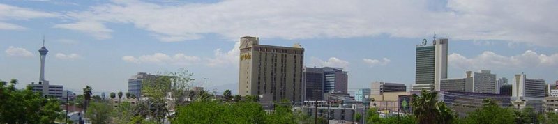 Downtown Las Vegas skyline