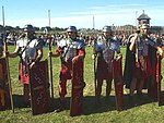 Legionarios romanos