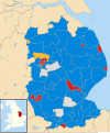 2001 results map