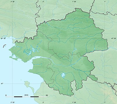 Location map France Loire-Atlantique