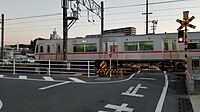 名鉄瀬戸線（東十三塚町・京町境）